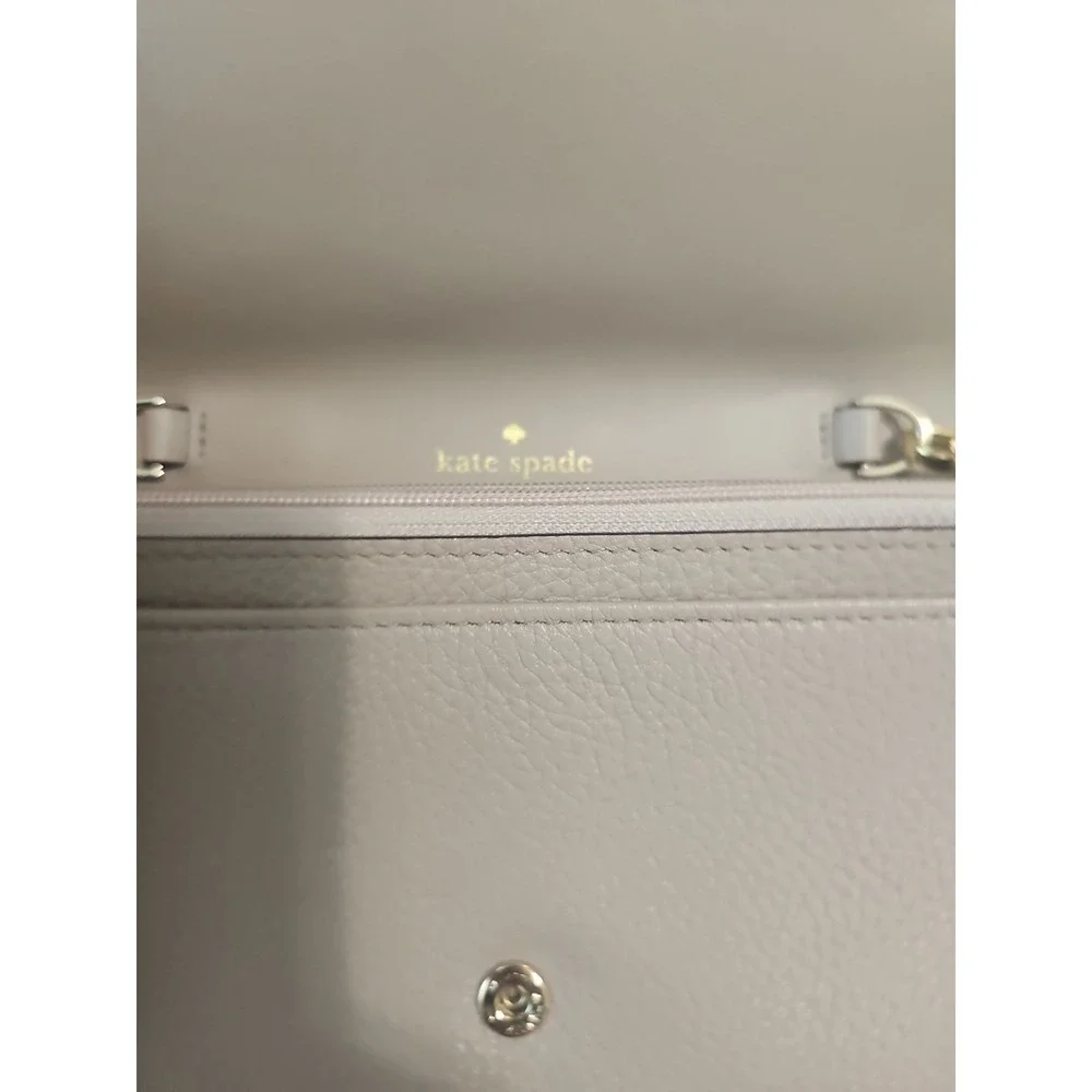 kate spade wallet, leather, large, with detachable chain Great Evening Bag